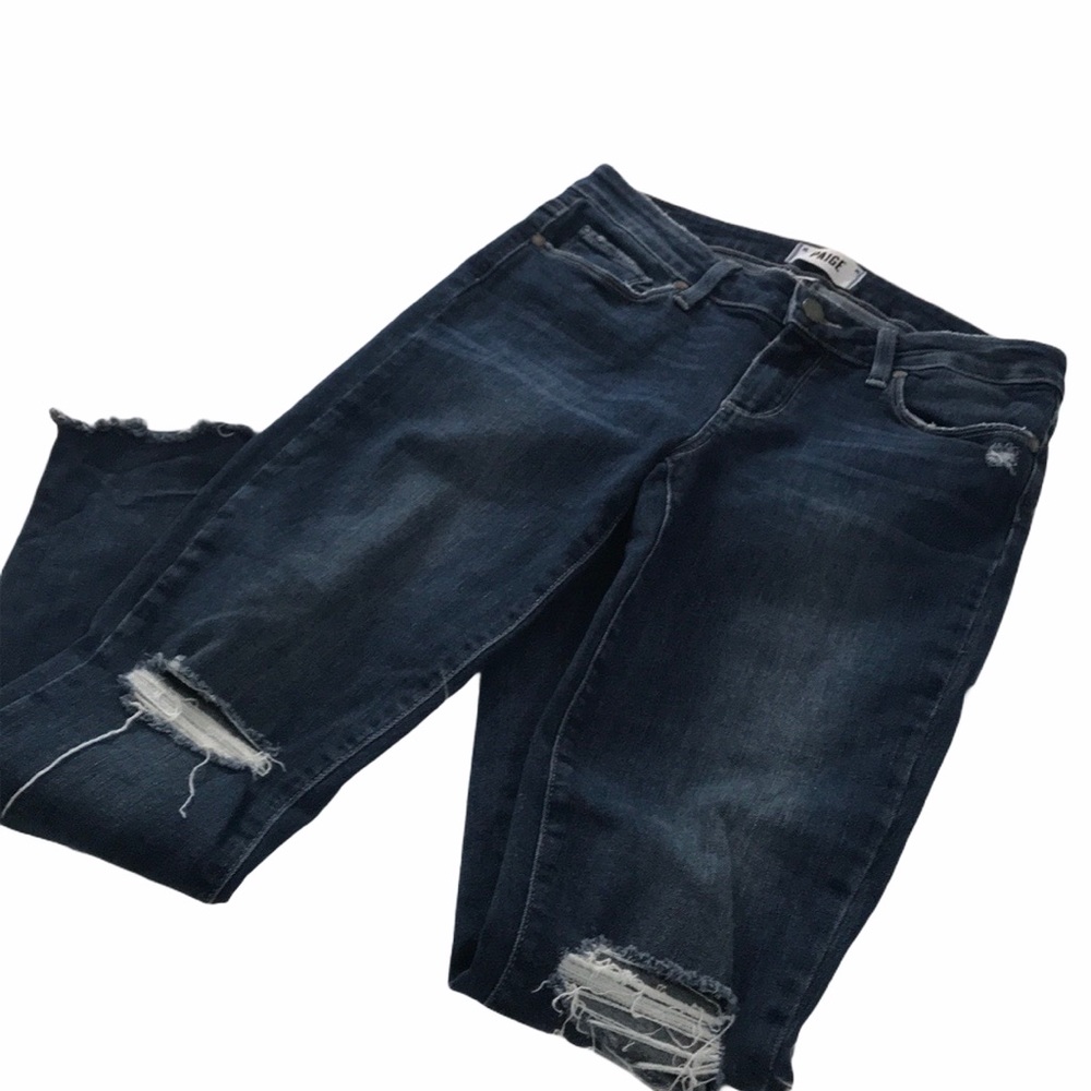 Paige Jeans Verdugo Ankle Raw Hem